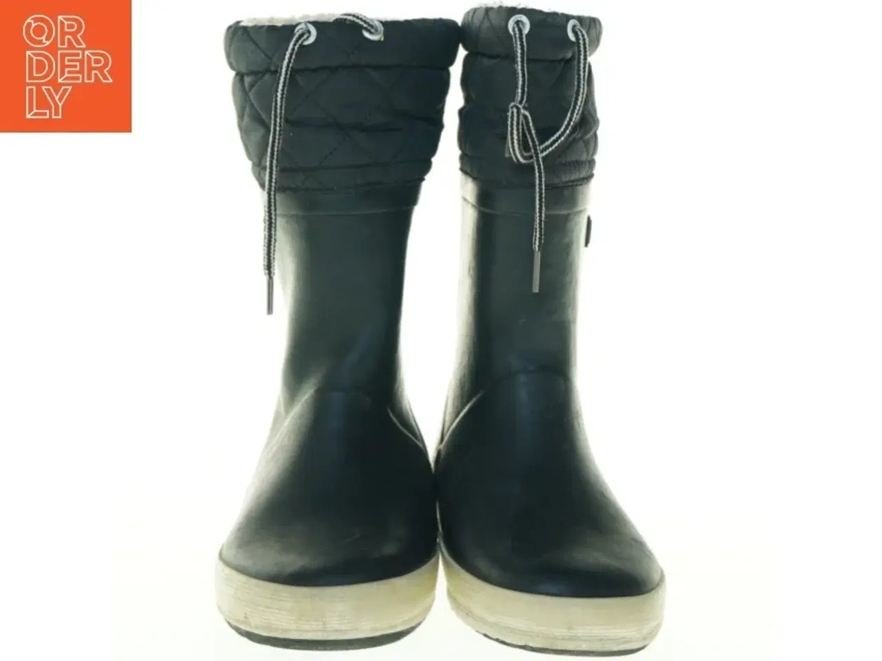 Billede 3 - Sorte termo gummistøvler fra Aigle (str. 30)