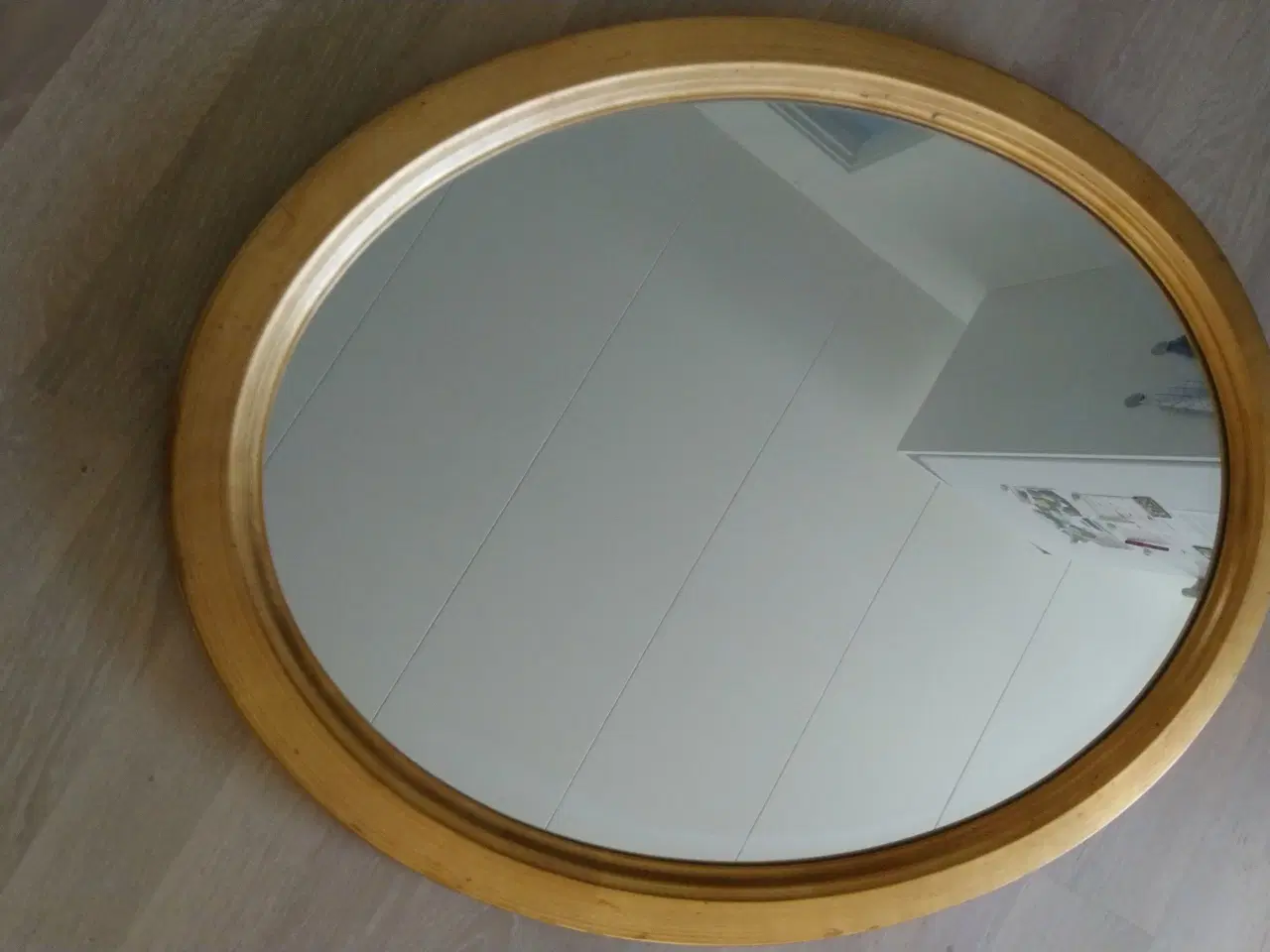 Billede 1 - spejl ovalt 58 x 78 cm