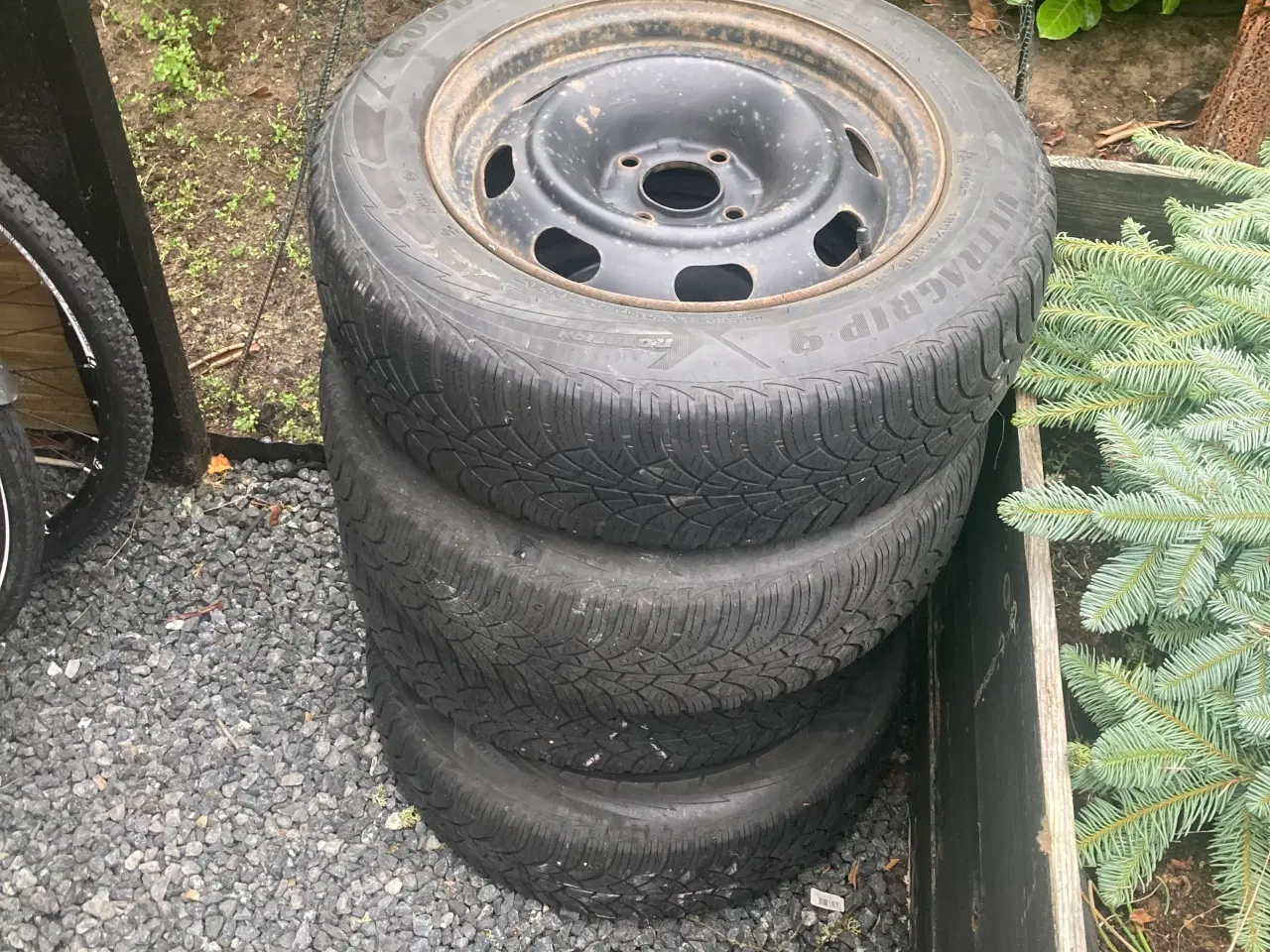 Billede 3 - Vinterdæk på stålfælge