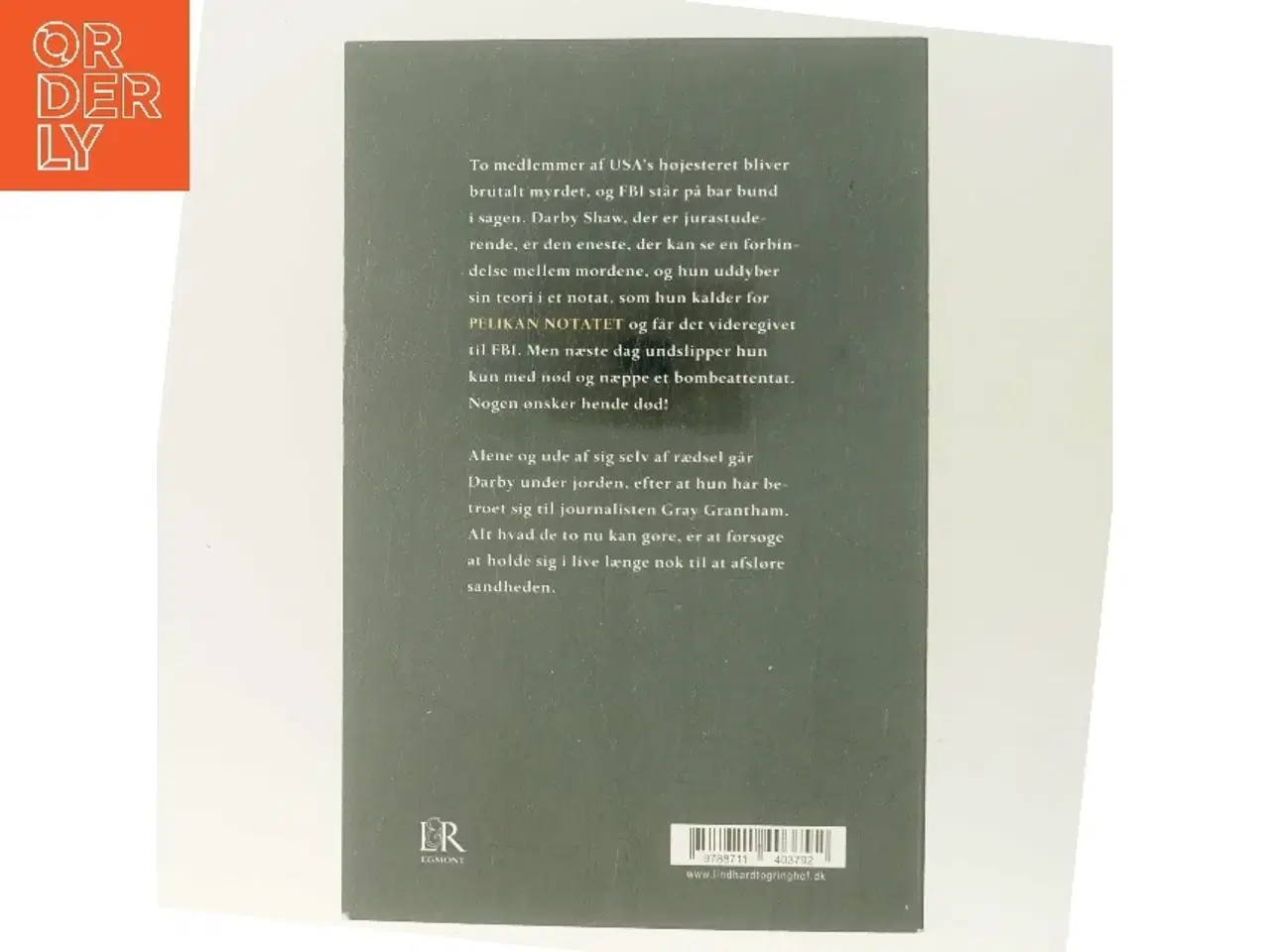 Billede 3 - Pelikan notatet af John Grisham (Bog)