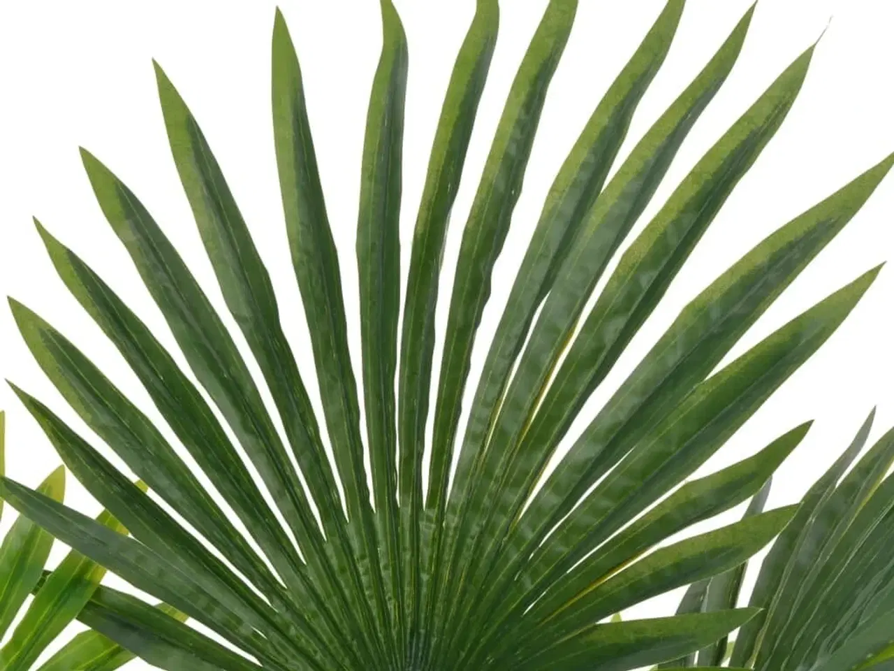 Billede 2 - Kunstig palmeplante med potte 70 cm grøn