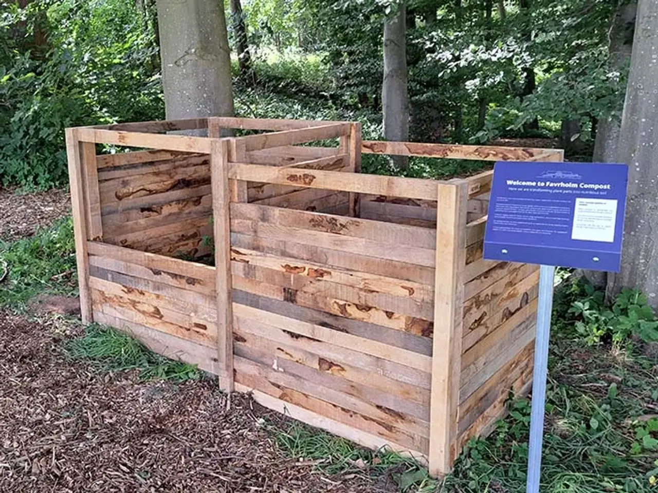Billede 4 - Kompostbeholder, egetræ - byggesæt
