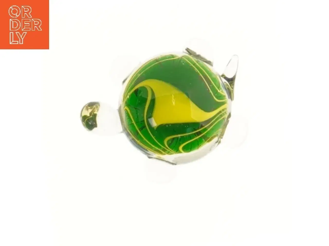 Billede 2 - Glasfigur skildpadde (str. Ø 7 cm)