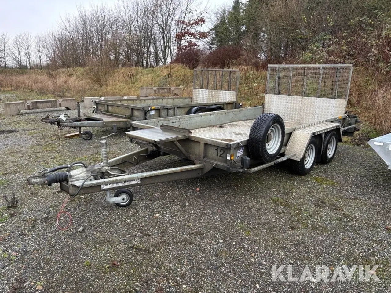 Billede 1 - Maskintrailer Ifor williams 2HB GR126G - 3500kg