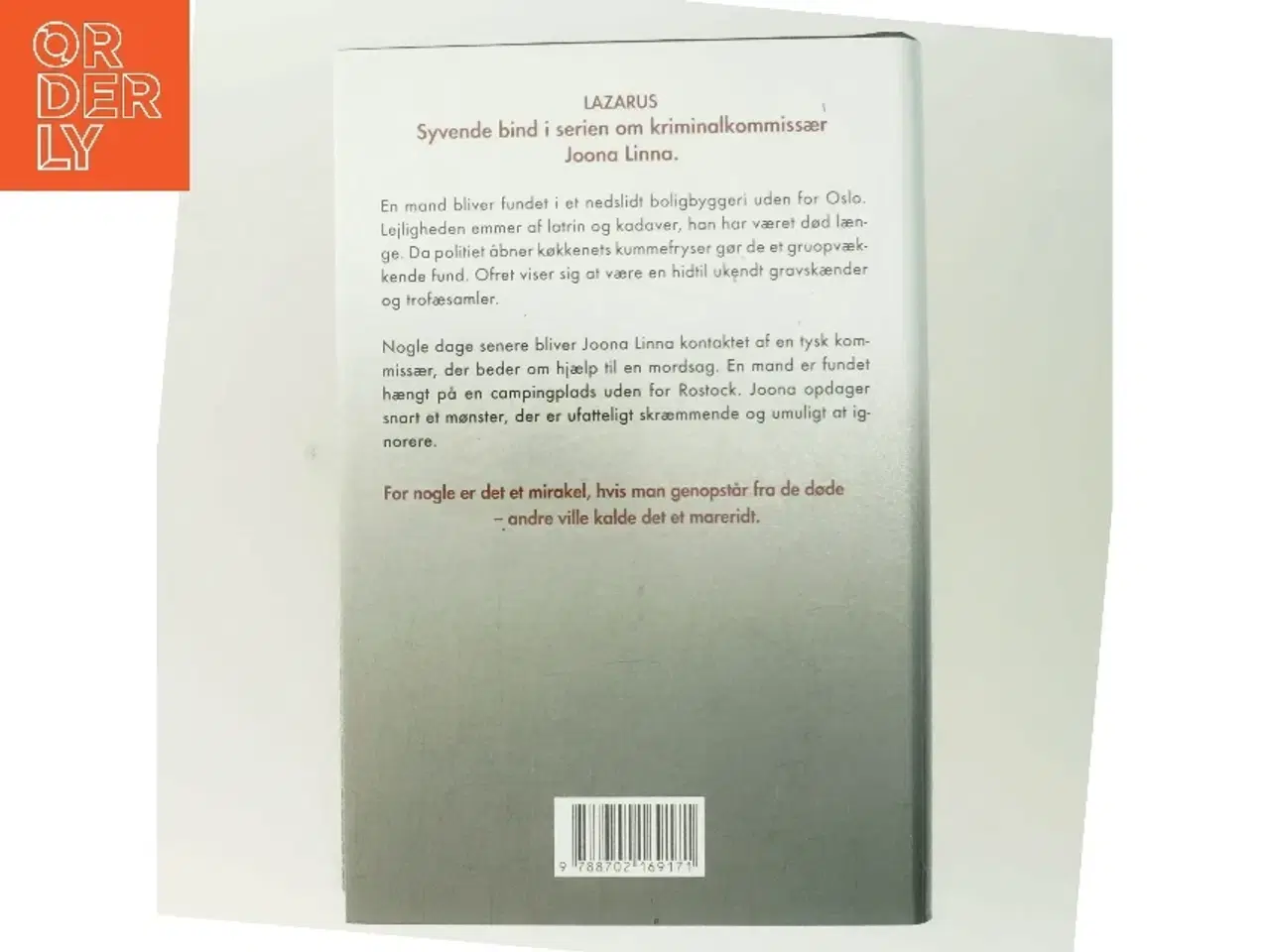 Billede 3 - Lazarus af Lars Kepler (Bog)