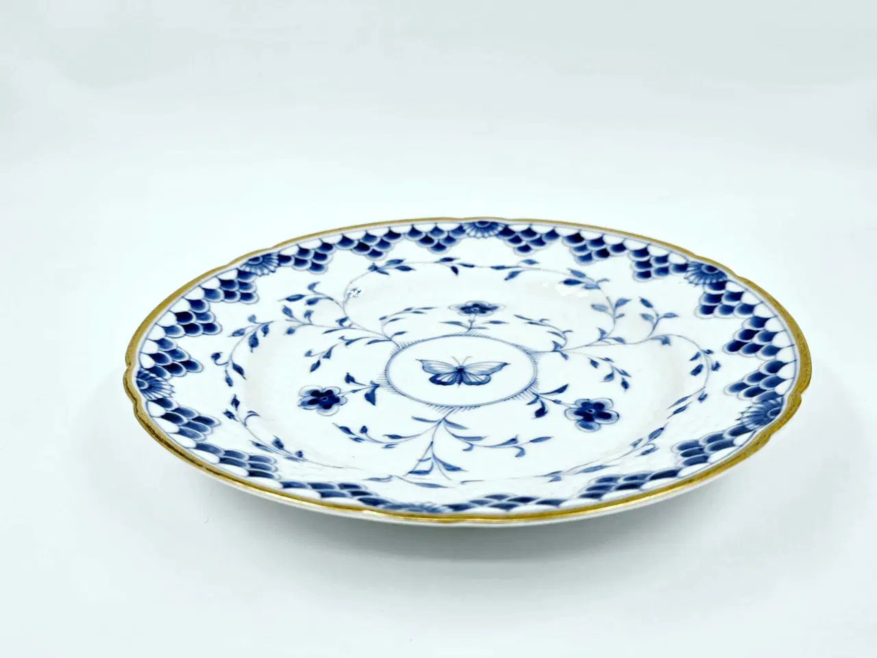 Billede 8 - Dickens Sommerfugl Frokosttallerken Porcelæn 