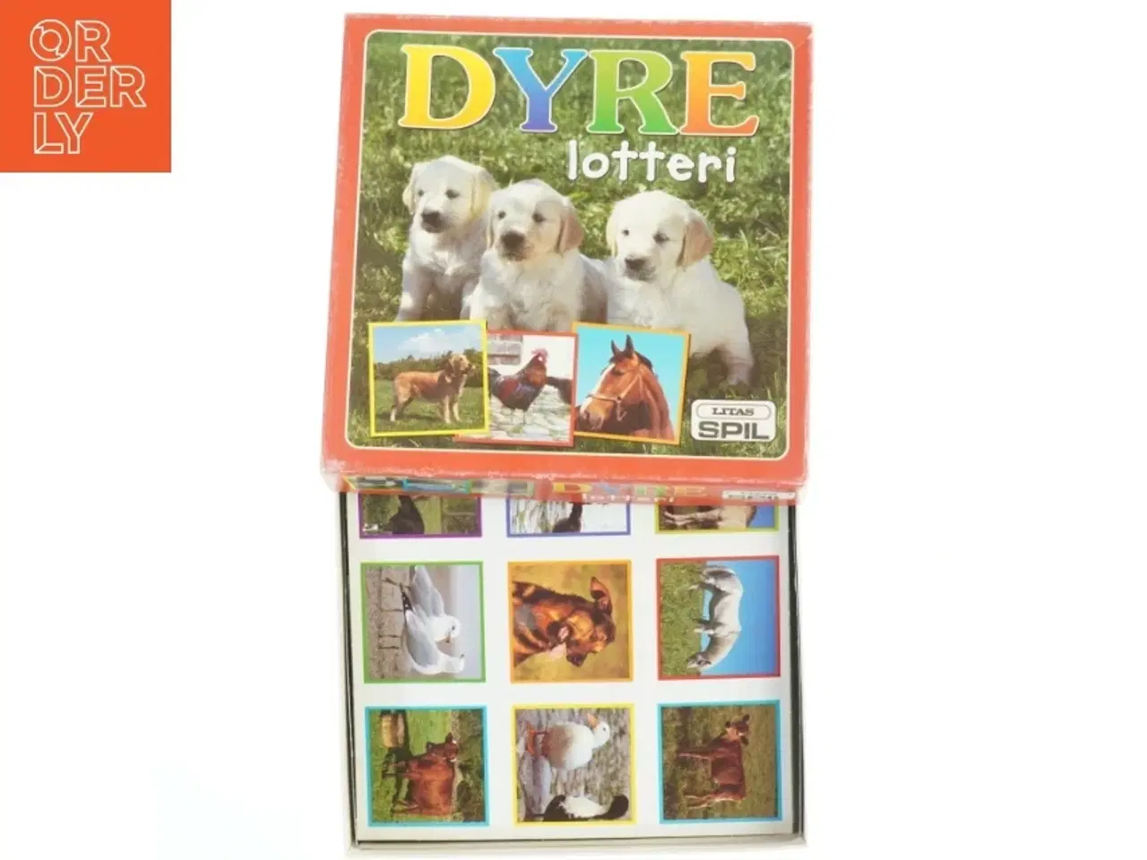Billede 1 - Dyre Lotteri Brætspil fra Litas Spil (str. 22,5x5 cm)