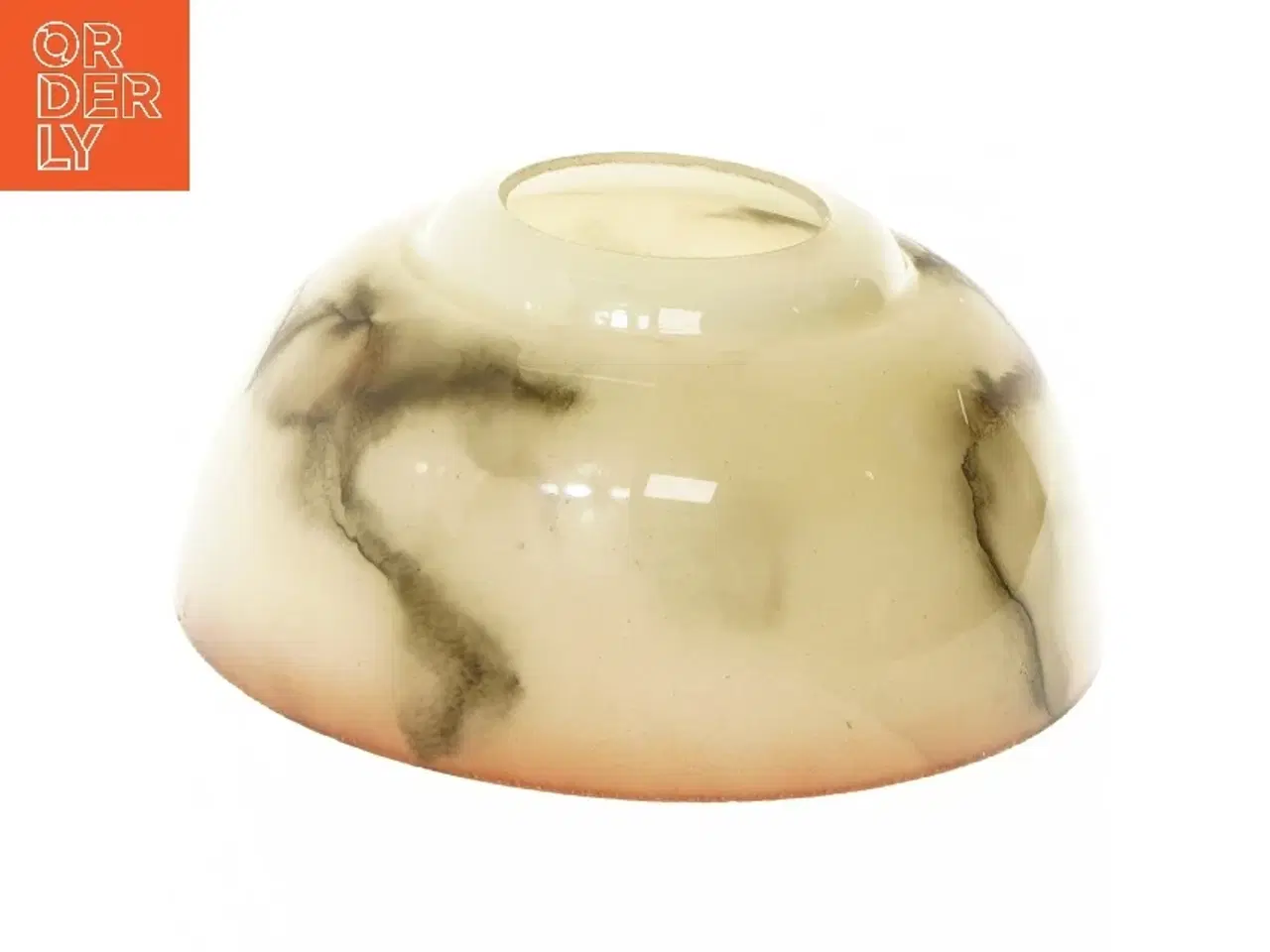 Billede 1 - Antik Lys kuppel til lampe (str. Ø 18 cm)