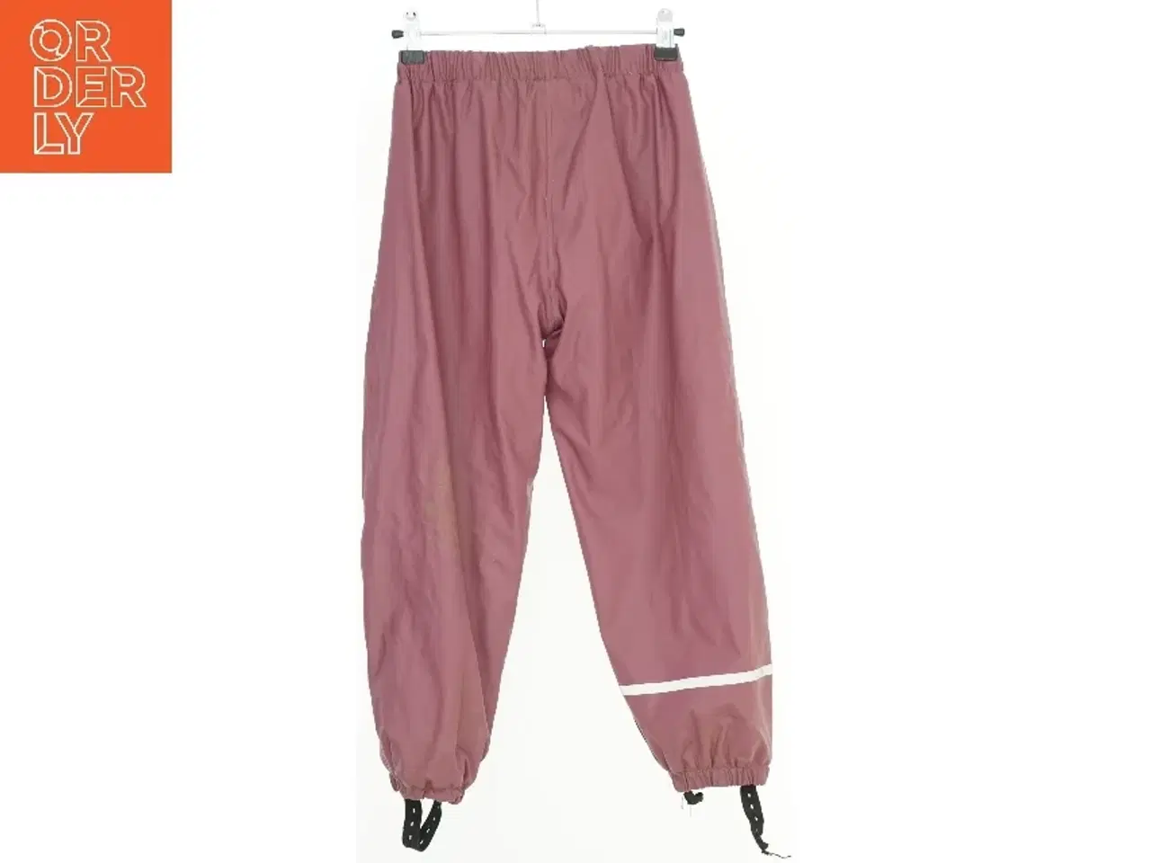 Billede 2 - Røde regnbukser med fleece for samt elastisk talje fra Impala (str. 122)