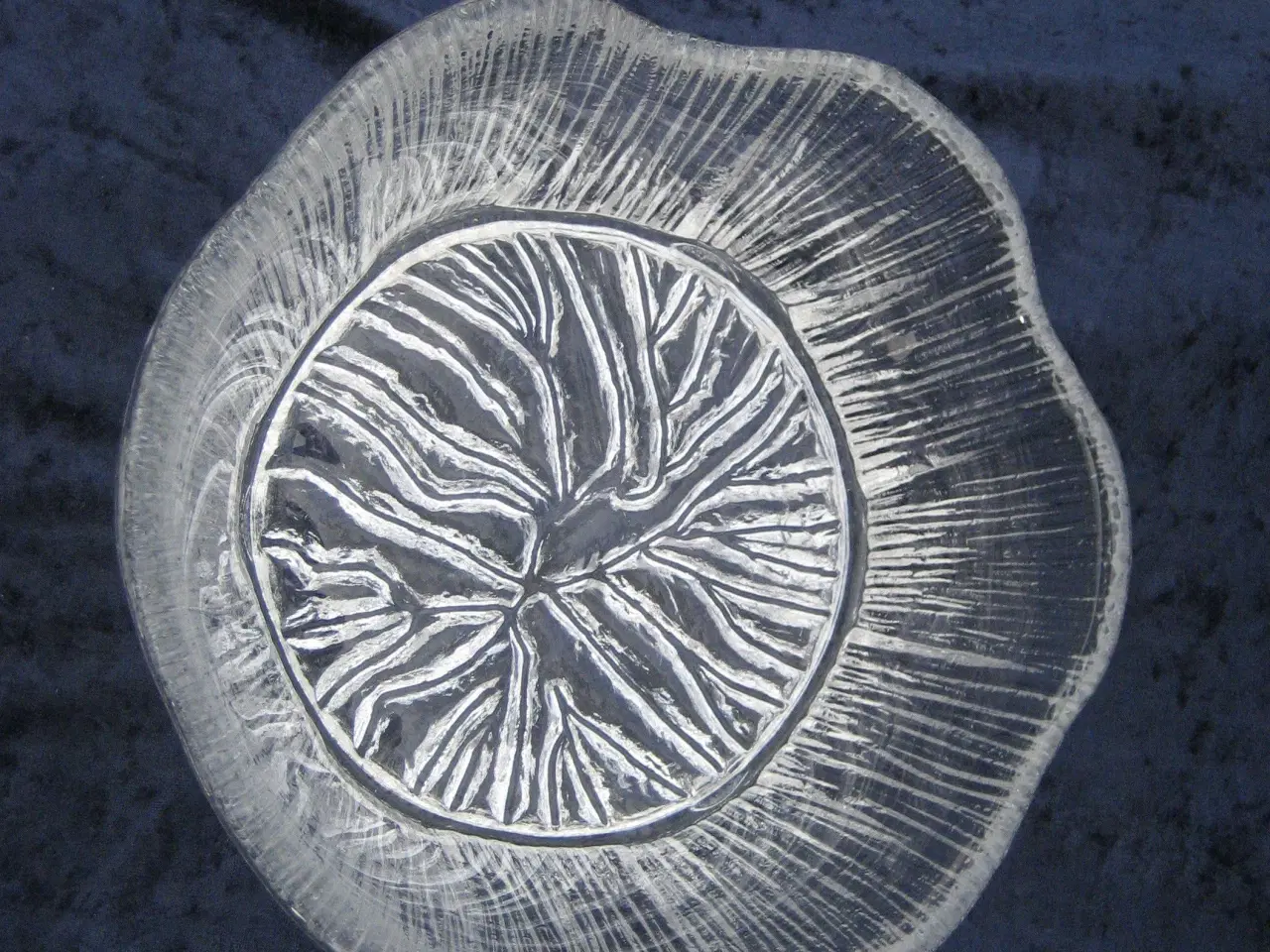 Billede 2 - Stor finsk glasskål