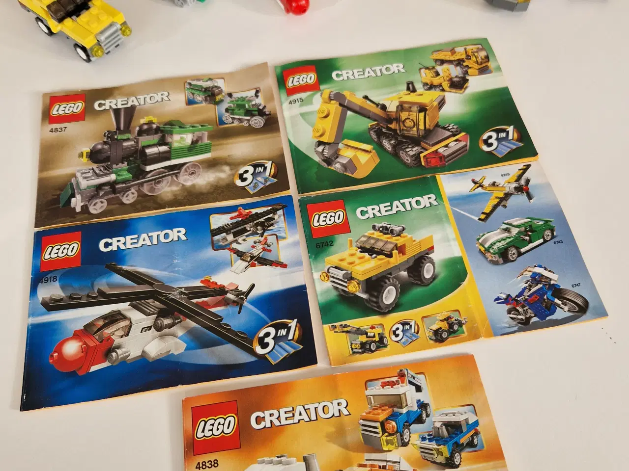 Billede 1 - 5 små lego creator m samlevejl 