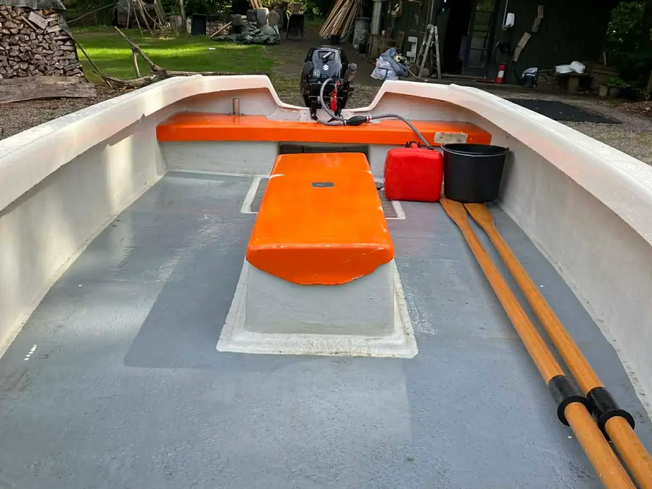 Billede 2 - Kegnæs jolle med NY motor sælges