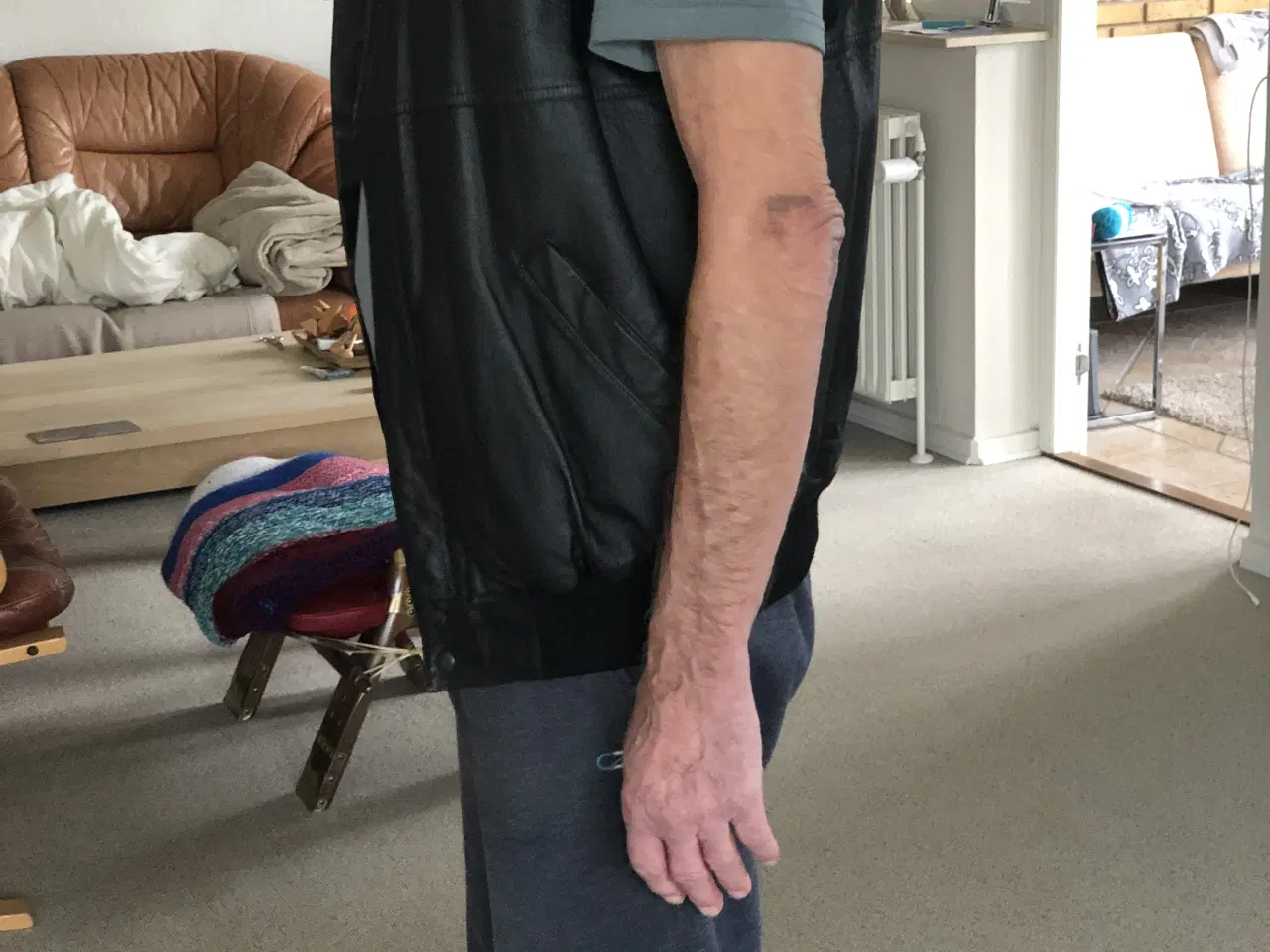 Billede 7 - Blød lammeskindsvest fra Jacobsen