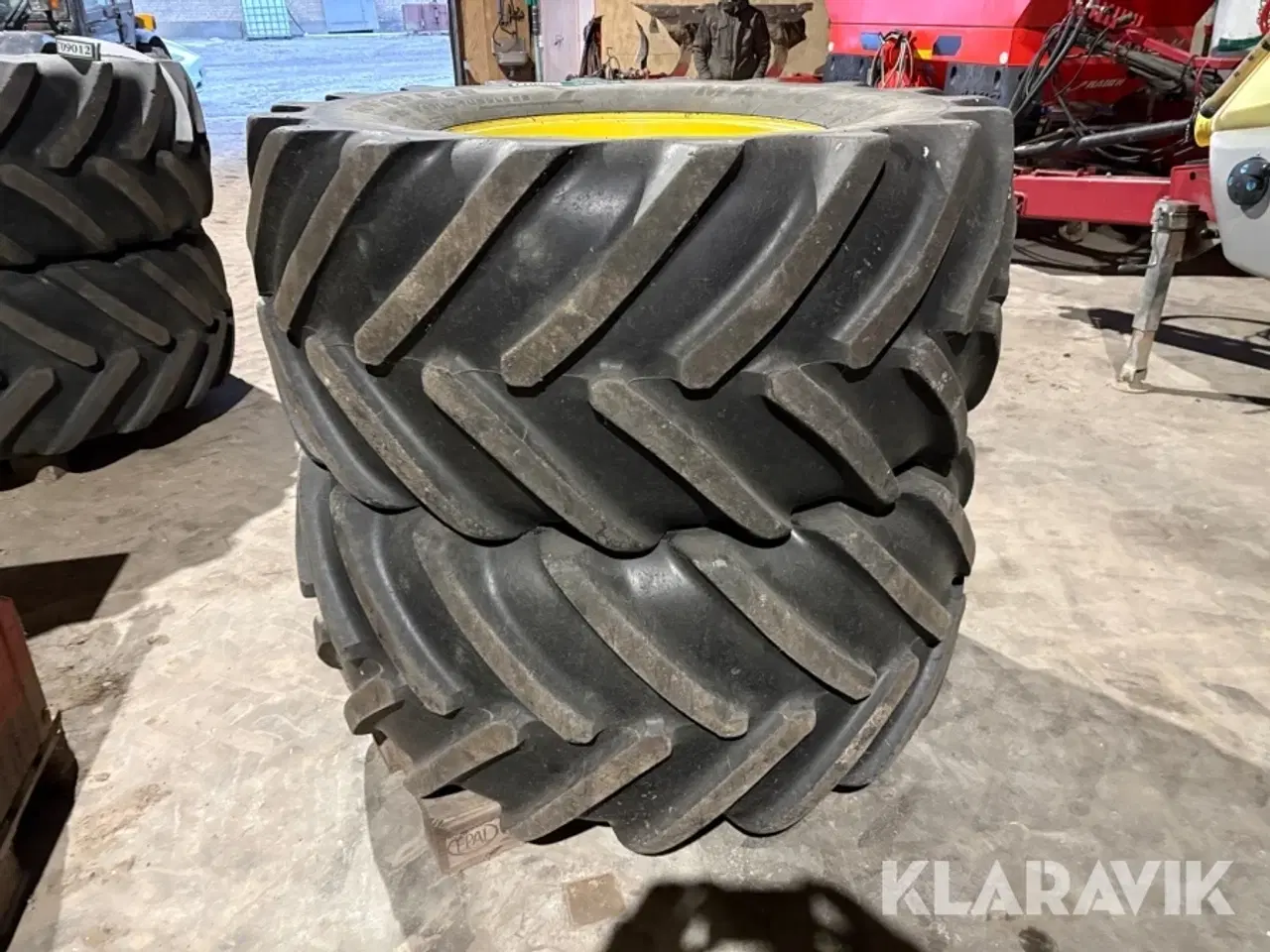 Billede 5 - Traktordæk Michelin Mach X Bib forhjul 2 styk