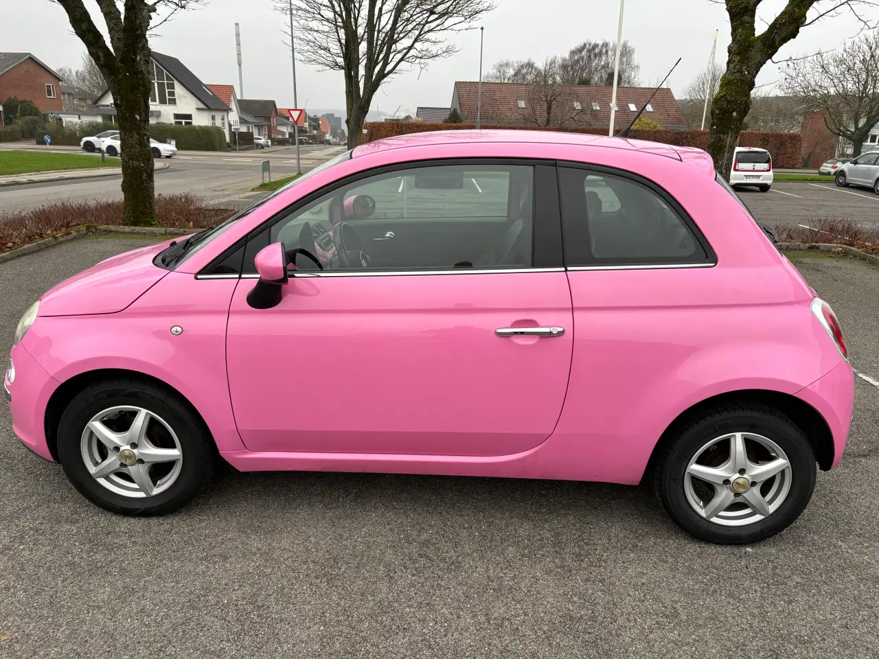 Billede 13 - Fiat 500 1,2 lyserød 2010 