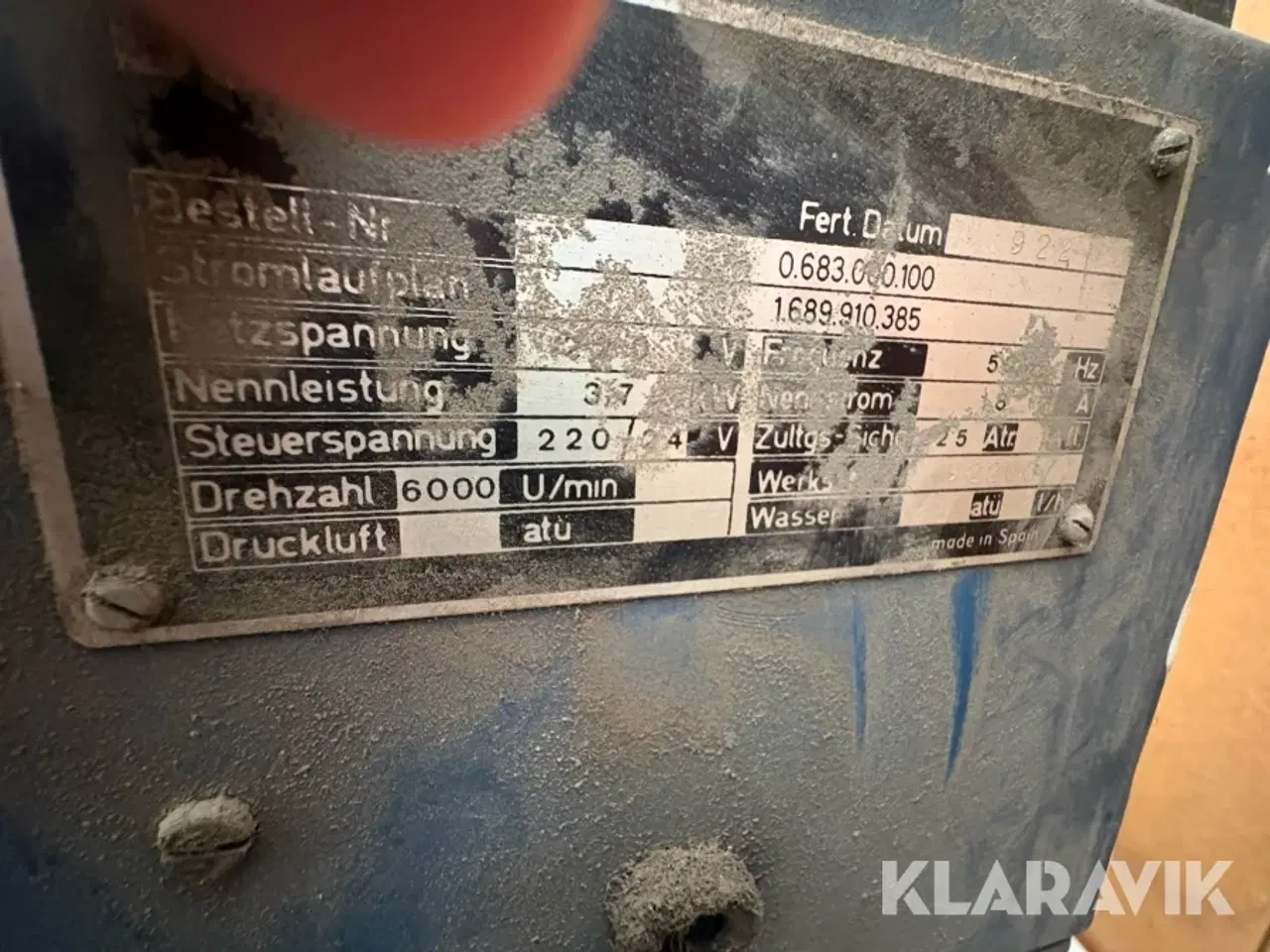 Billede 5 - Bosch Testbænk / Teststation – Startmotor & Dynamo Tester Bosch Mr15