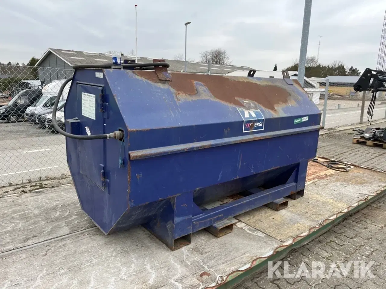 Billede 1 - Olietank med pumpe 2500L