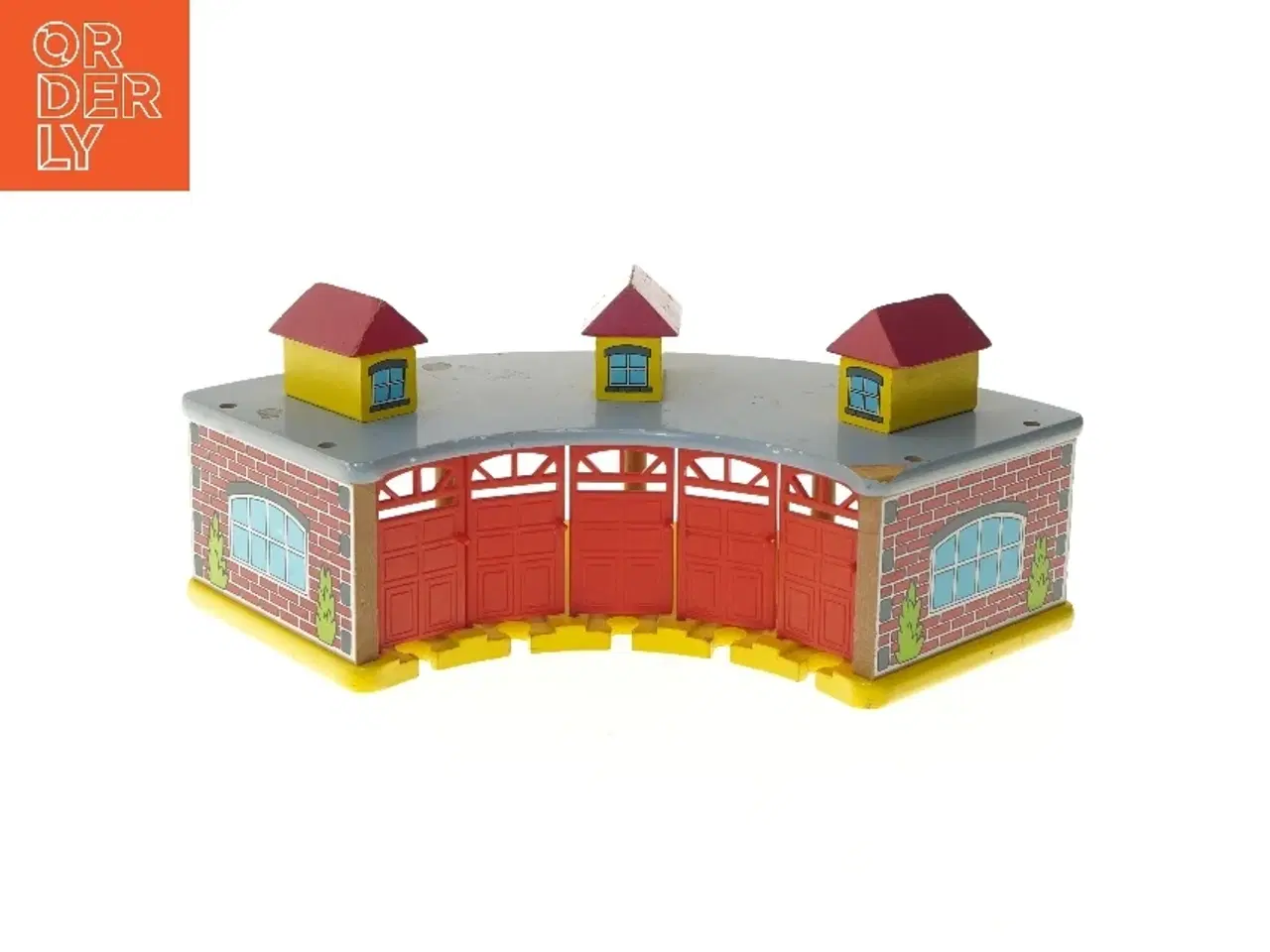 Billede 1 - Model af remisen (str. 41x15x10 cm)