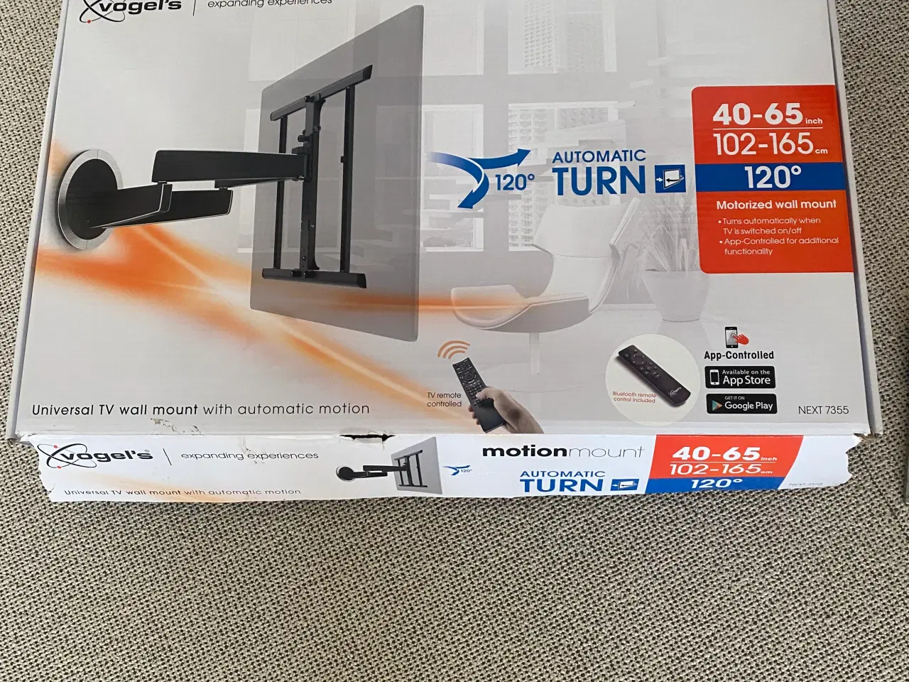 Billede 2 - Vogel vægbeslag med motor