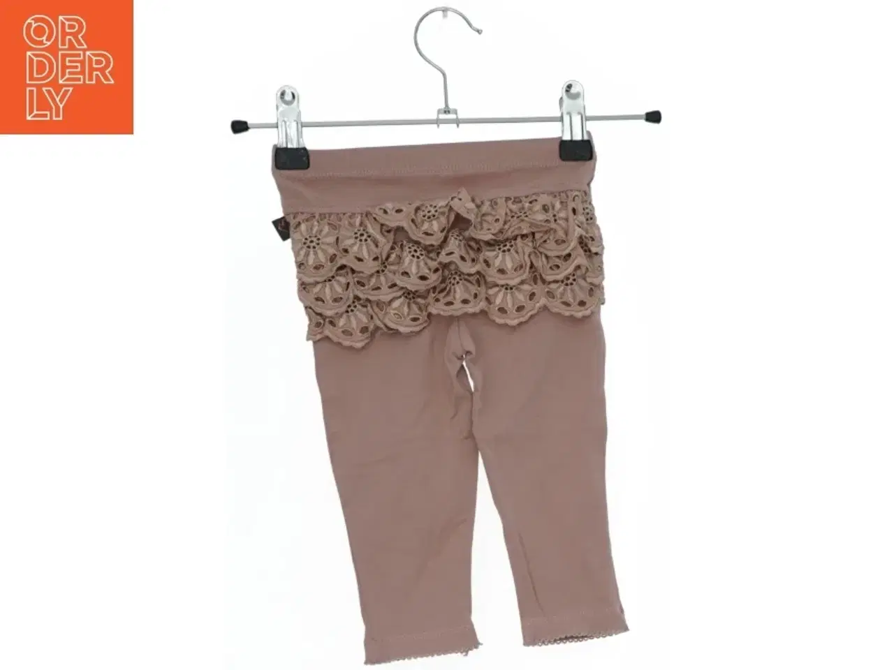 Billede 2 - Leggings med blondedetaljer fra Little Wonders (str. 68)