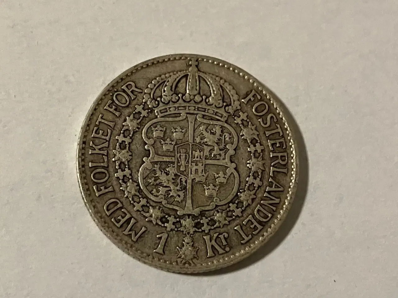 Billede 2 - 1 Krona 1934 Sweden - Silver