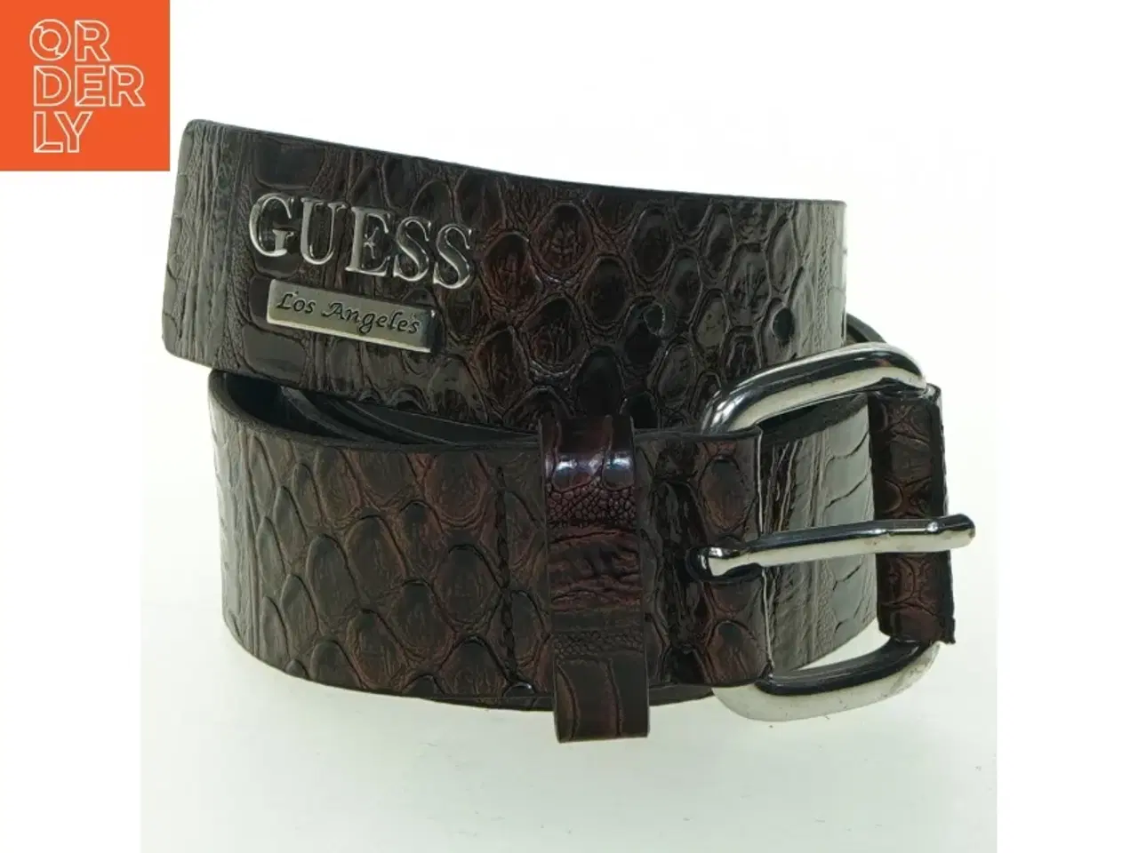 Billede 3 - Guess præget bælte fra Guess (str. 85 cm)