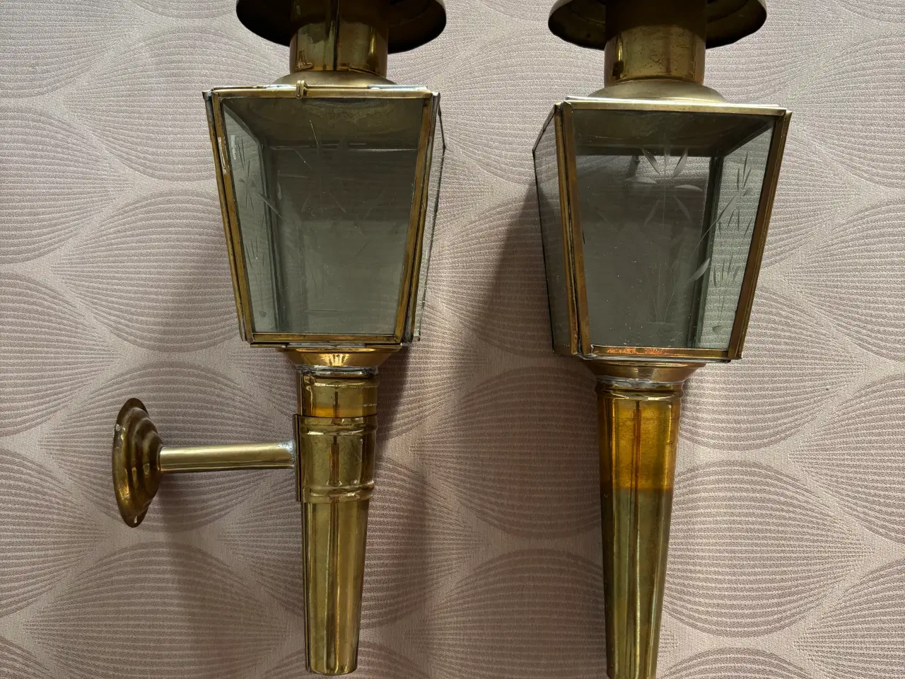 Billede 2 - Originale, antikke vognlygter