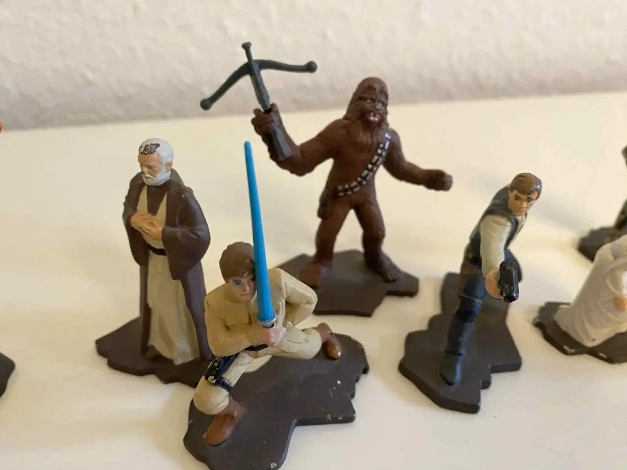 Billede 2 - Star Wars støbte metal samlerfigurer 1994 Lot