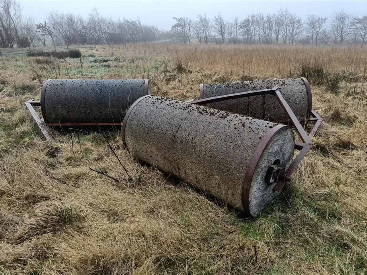 Billede 1 - - - - Beton tromle, 1,8 meter pr modul (momsfri)