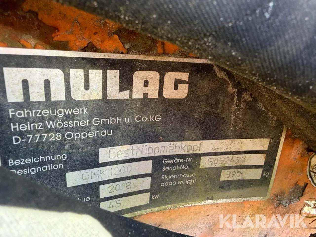 Billede 12 - Klippehoved Mulag GMK1200