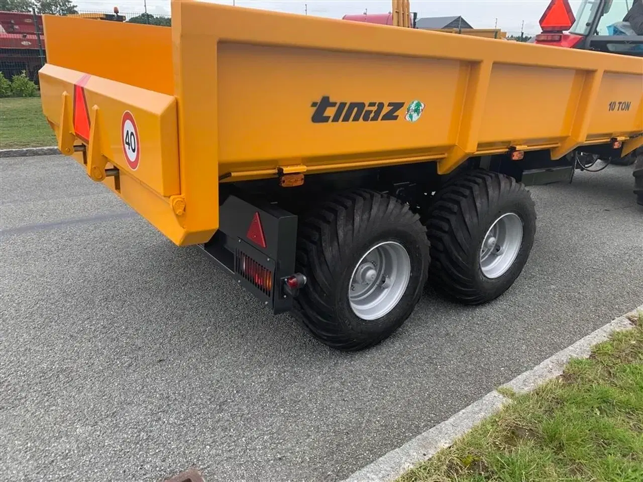 Billede 11 - Tinaz 10 tons dumpervogn med hydr. bagklap - 60 cm sider