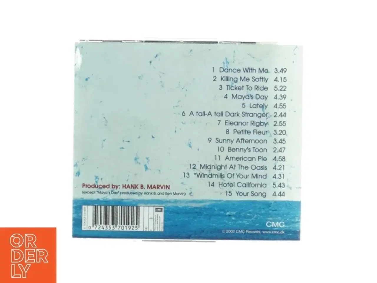 Billede 2 - Hank Marvin - Guitar Player CD fra CMC Records