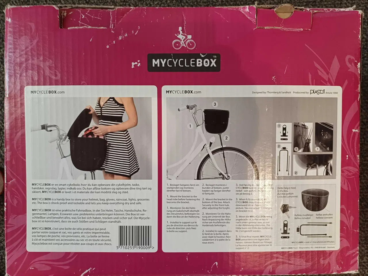 Billede 5 - Cykelkurv/ Box