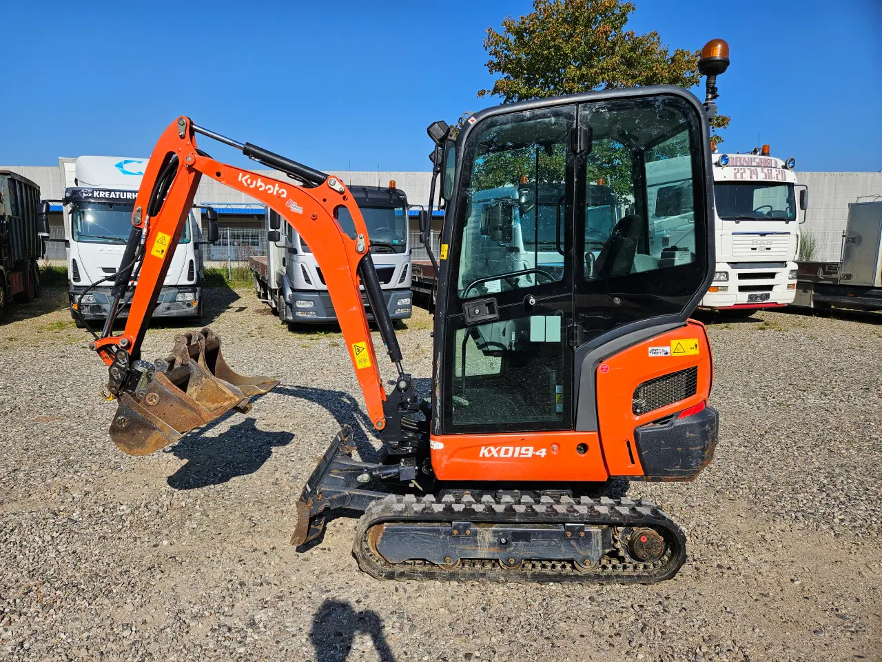 Billede 2 - Kubota KX 019-4 // Tiltman // 3 skovle