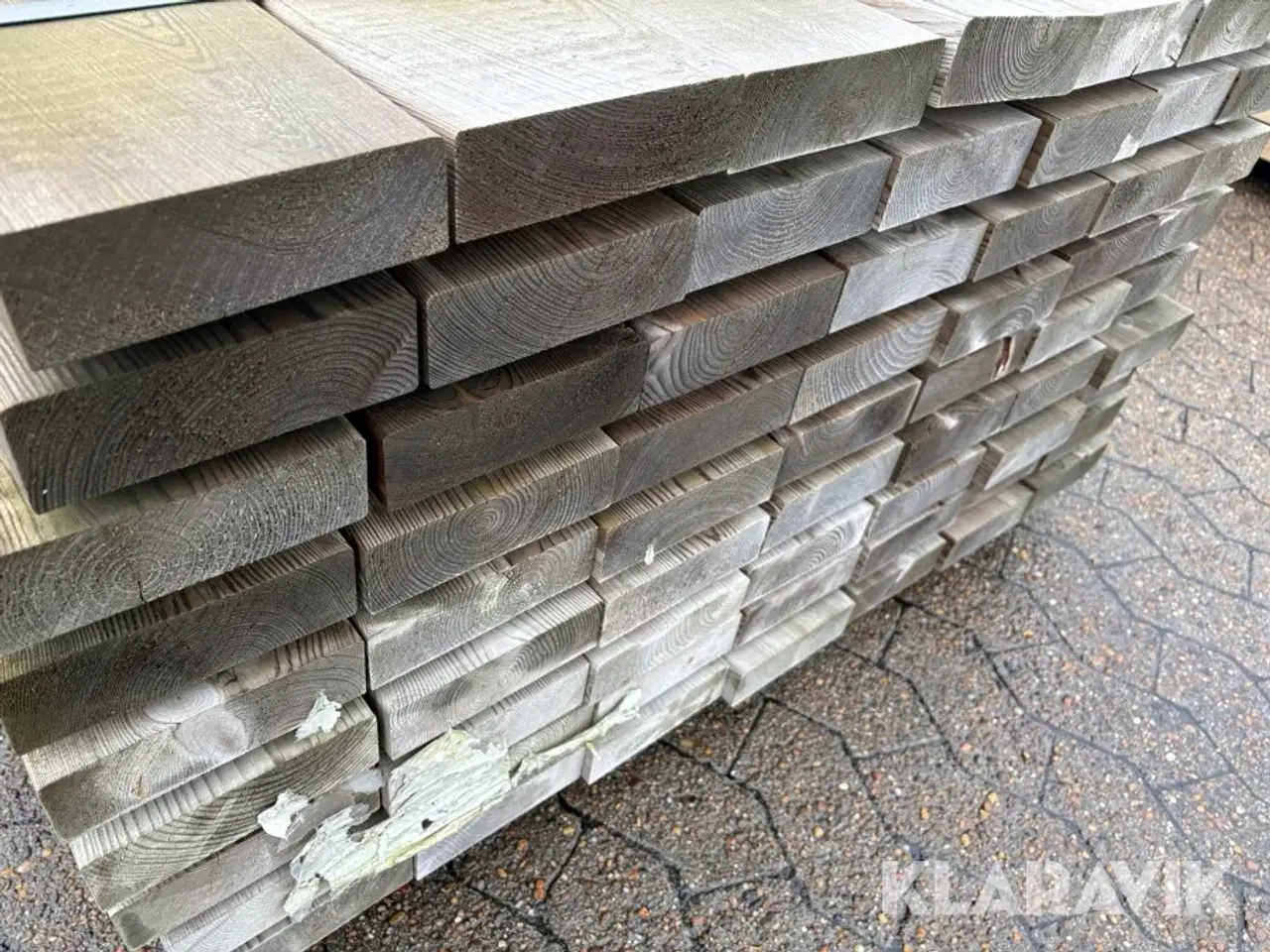 Billede 5 - Trykimprægnerede Reglar - 63 styks