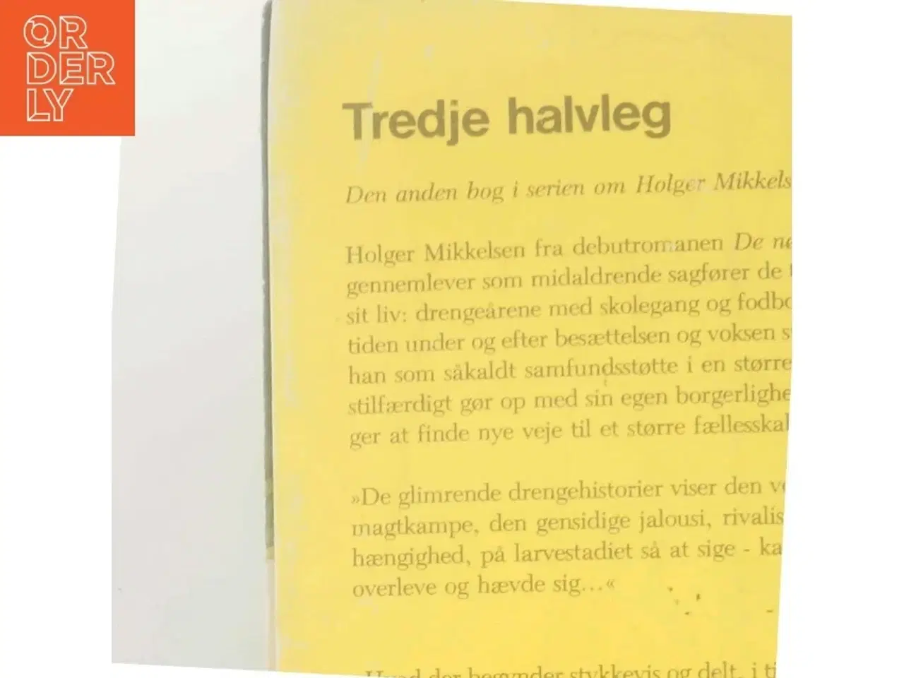 Billede 3 - Tredje halvleg af Tage Skou-Hansen (Bog)