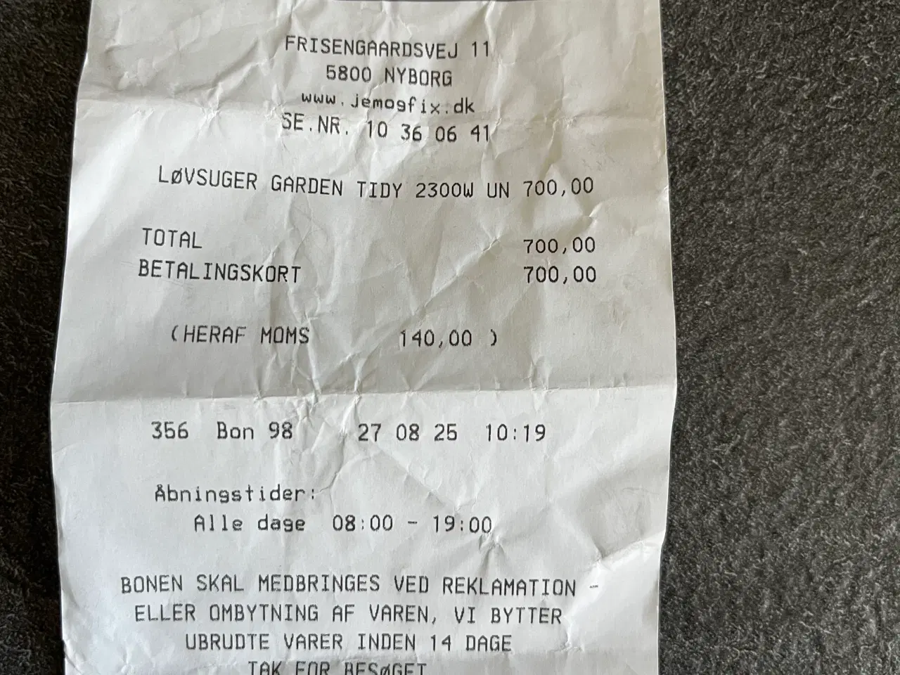 Billede 6 - Løvsuger løvblæser 