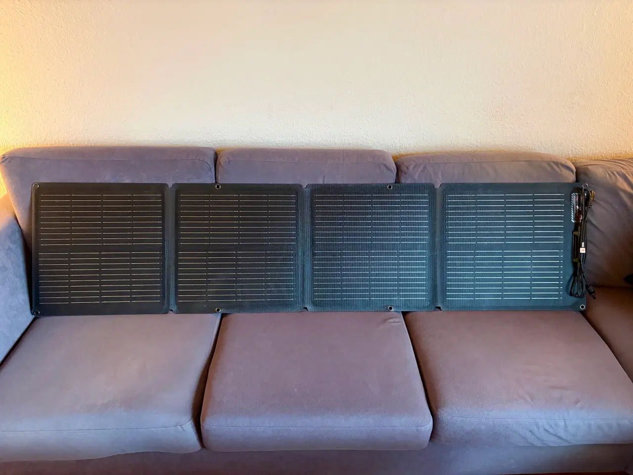 Billede 1 - Ecoflow 110W Foldebar Solcelle. 