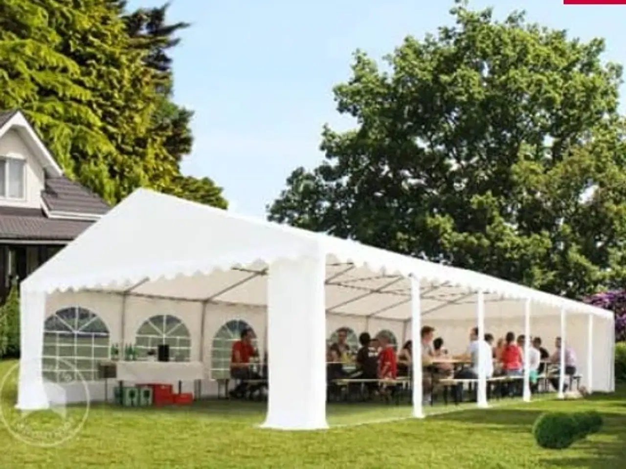 Billede 6 - Partytelt til konfirmation, havefest eller bryllup