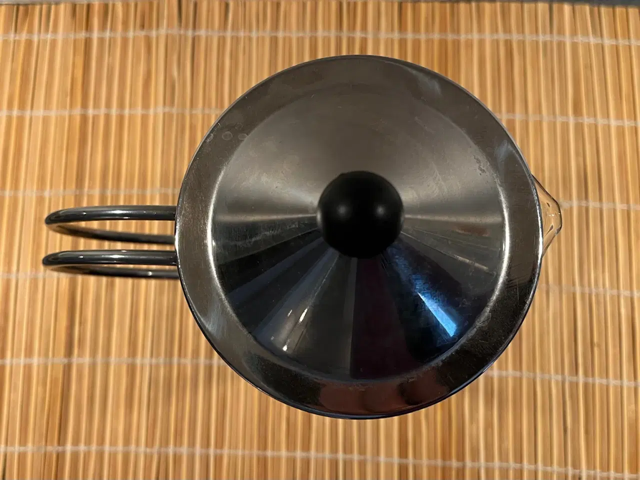 Billede 4 - Stempelkande i glas og rustfrit stål