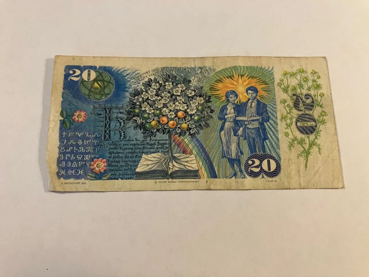 Billede 2 - 20 korun Ceskoslovenskych 1988