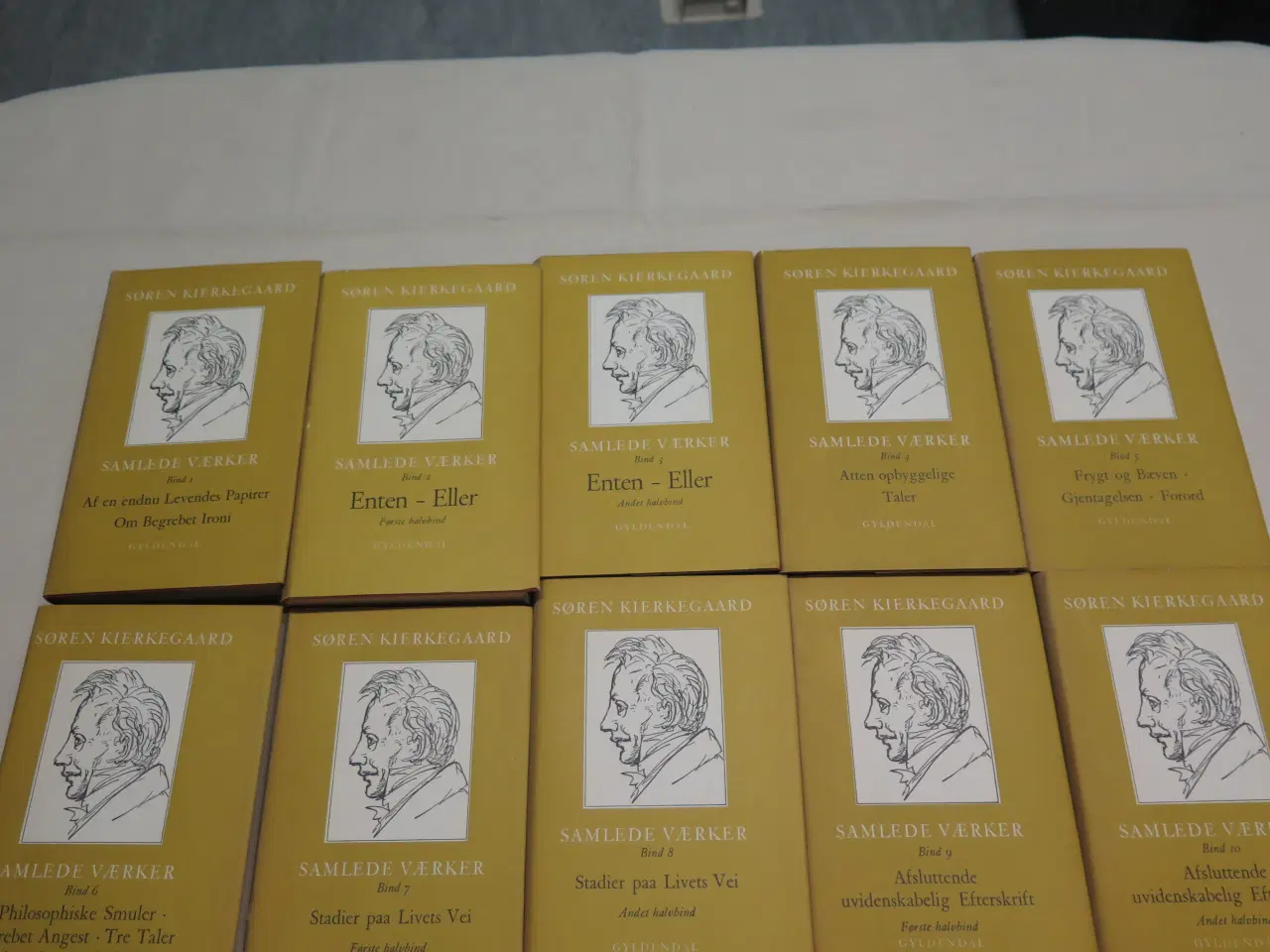Billede 3 - Søren Kirkegaard Samlede Værker 1-21 + C Jørgensen