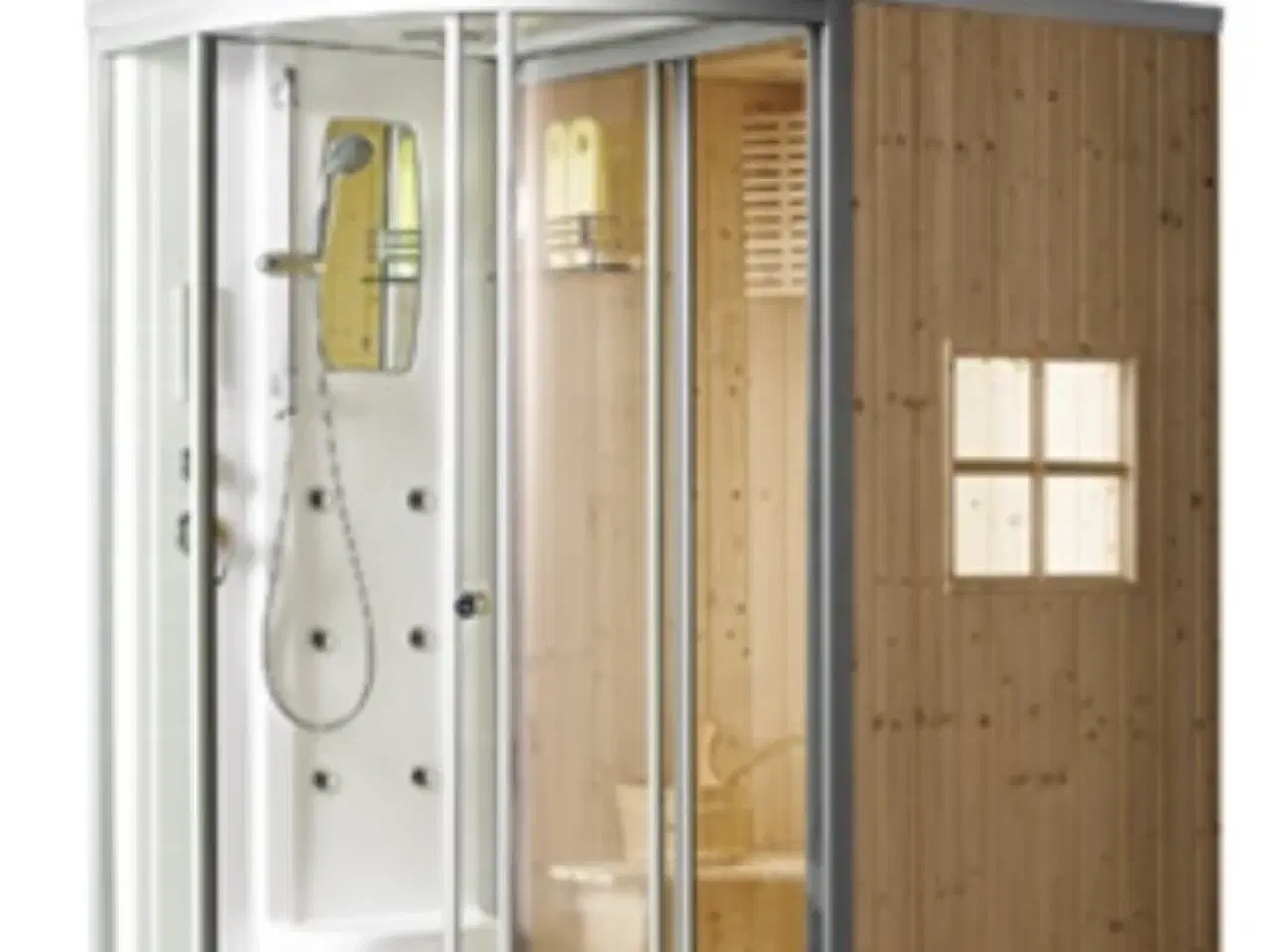 Billede 2 - Sauna og dampbad kabine