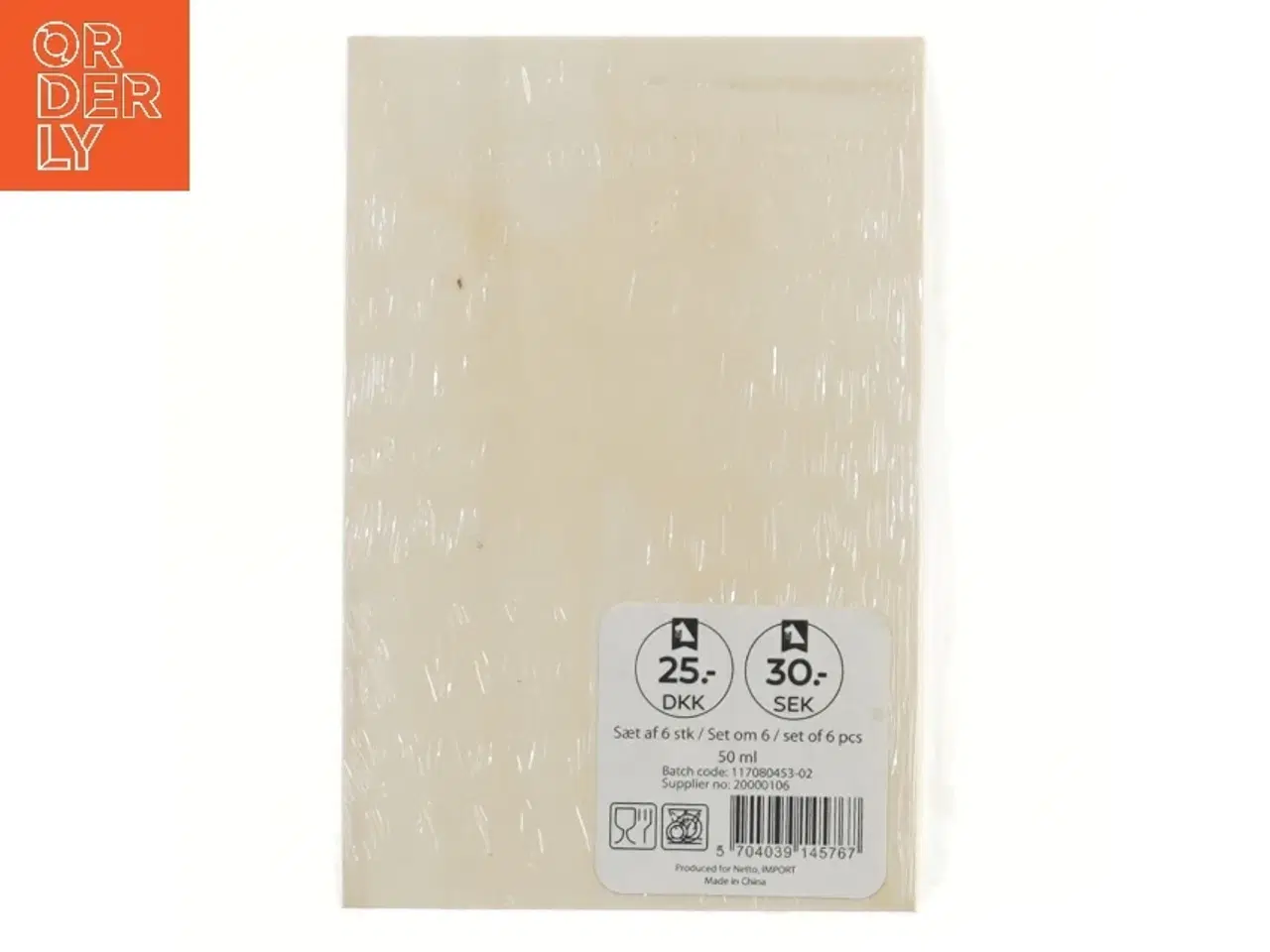 Billede 3 - Sæt af 6 krydderiglas fra Netto (str. 18x12 cm)