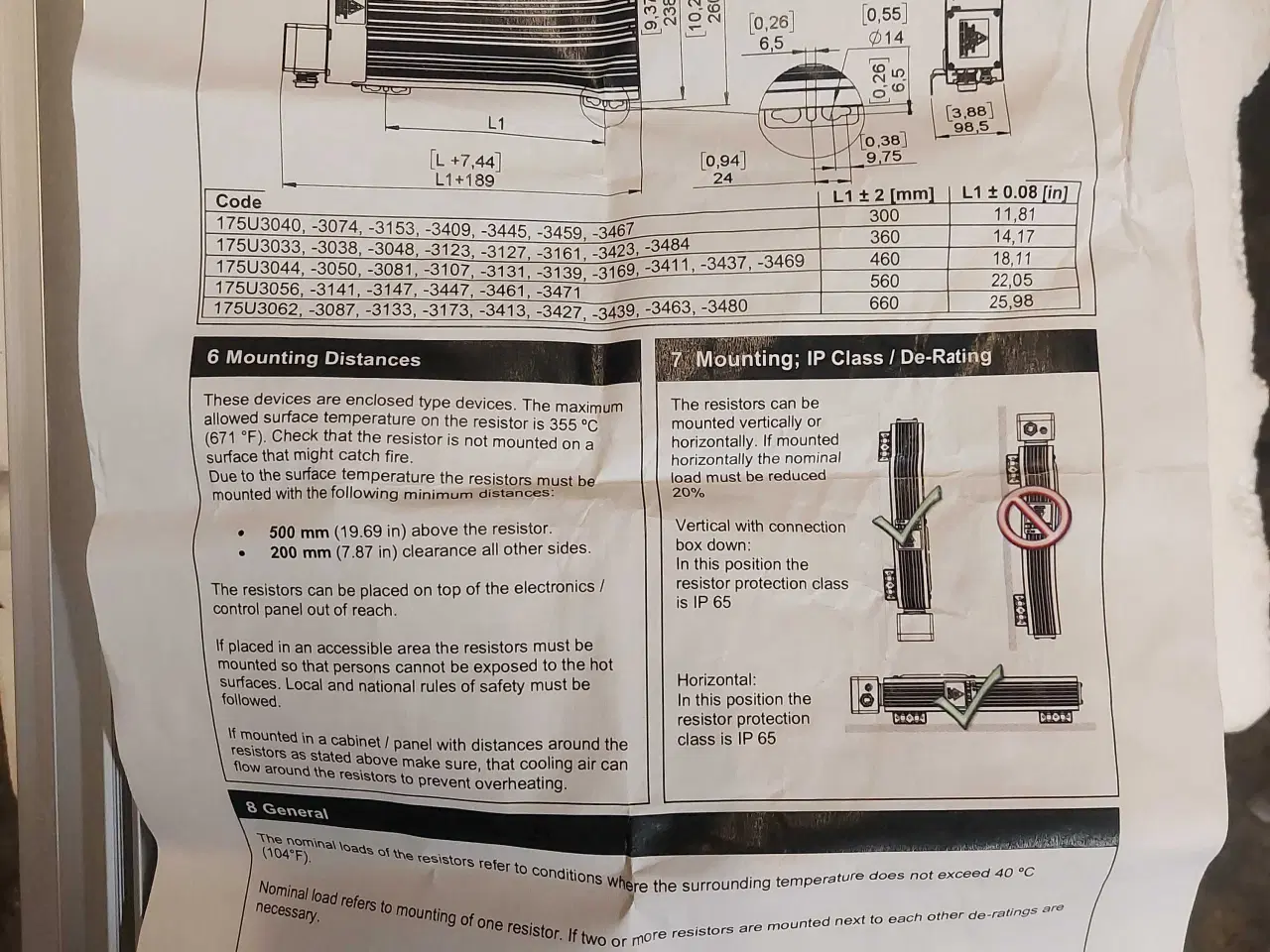 Billede 7 - Danfoss VLT, Motor bremsemodstand til plc anlæg