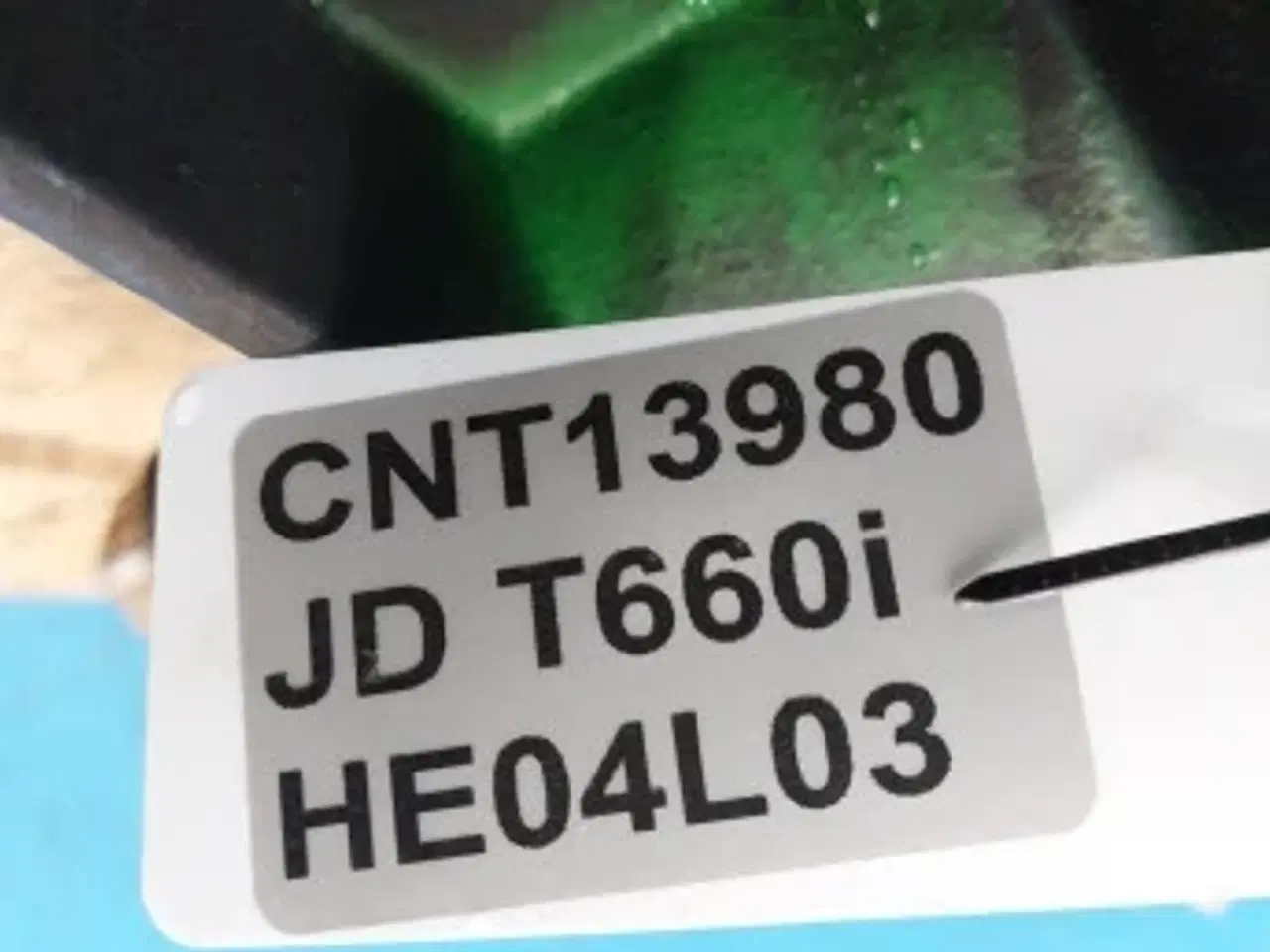 Billede 18 - John Deere T660i Snitter Mellem træk  konsol AH169555