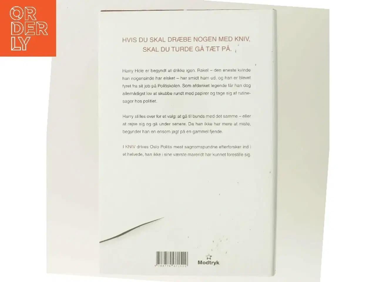 Billede 3 - Kniv af Jo Nesbø (Bog)