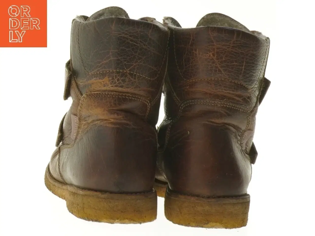 Billede 4 - Brune børnestøvler med velcro fra Angulus (str. 22,5 cm)