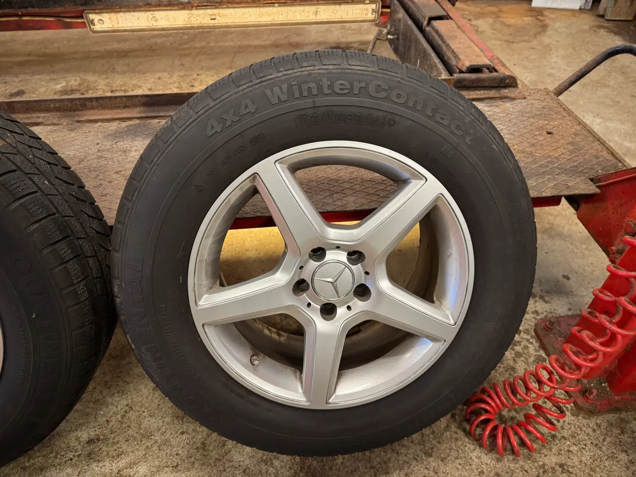 Billede 3 - Vinterhjul kørt på Mercedes glc