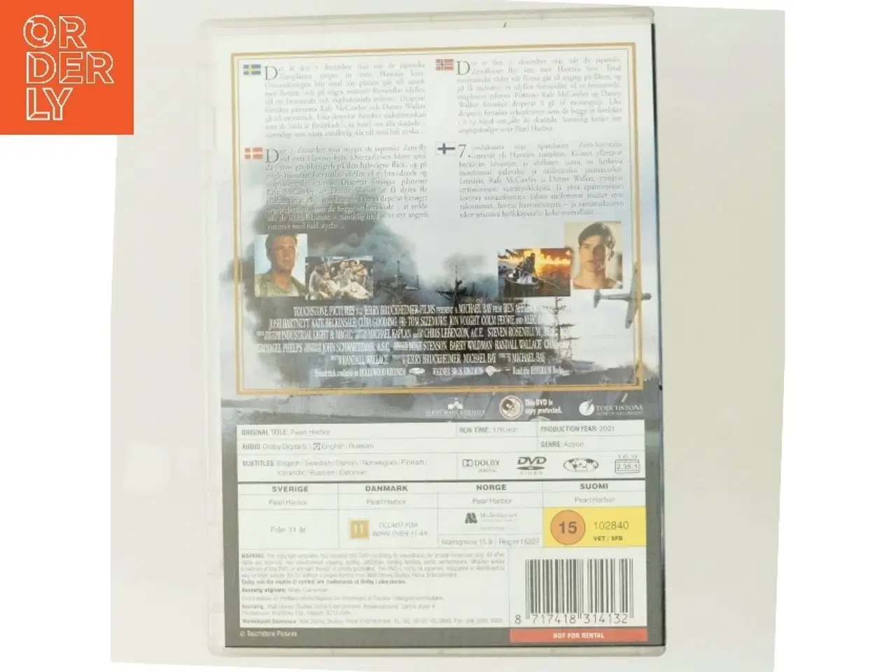 Billede 3 - Pearl Harbor med Ben Affleck (DVD)